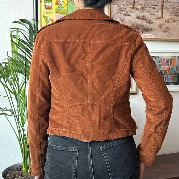 Camel corduroy motto jacket - Picture 3 of 4